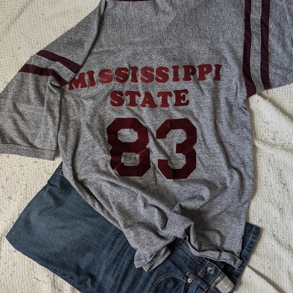 Mississippi State Single-Stitch Jersey T